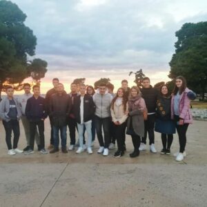 Στιγμές ξεκούρασης στη Θεσσαλονίκη μετά από το διαγωνισμό ρομποτικής