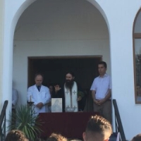 Αγιασμός στο σχολείο μας
